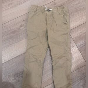 2T Flannel Lined Cotton Canvas Khakis.